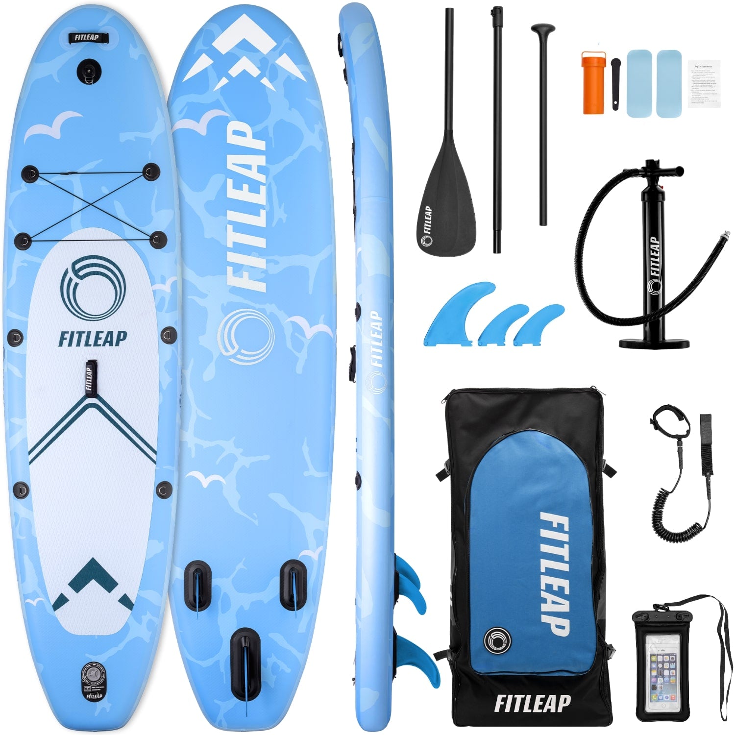 Premium Stand Up Paddle Board - blau