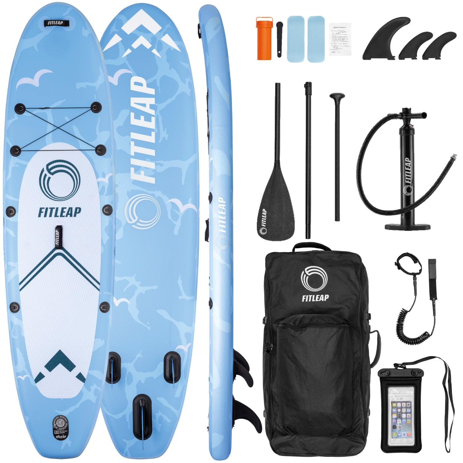 Premium Stand Up Paddle Board - blau