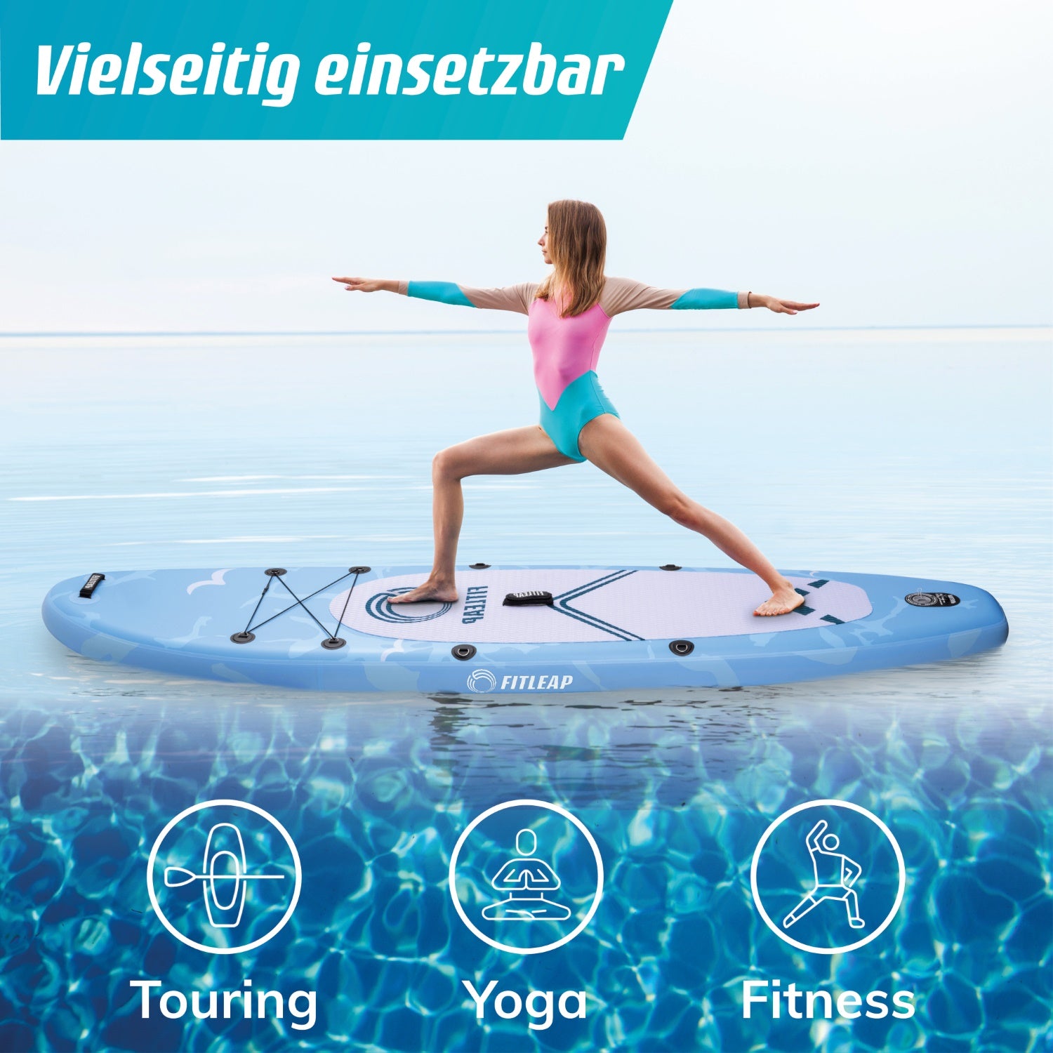 Premium Stand Up Paddle Board - blau